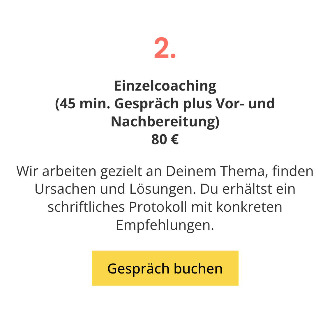 Gespräch buchen